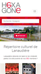 Mobile Screenshot of hexagonelanaudiere.com